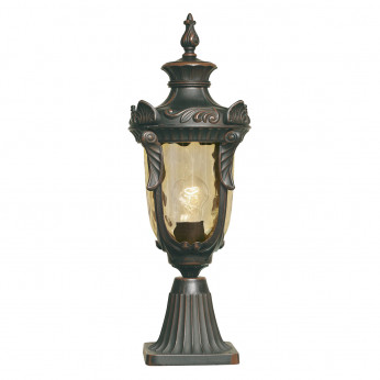 Elstead Lighting Lampioncino da giardino per sentieri con struttura in bronzo antico Philadelphia