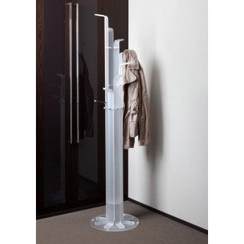 Emporium Appendiabiti da terra con struttura in plexiglass dal design moderno Manhattan