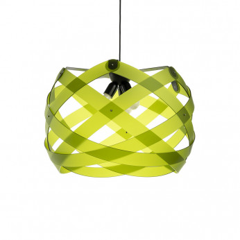 Emporium Lampada a sospensione con diffusore grande in plexiglass con 3 lampadine Nuclea