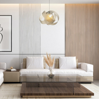 Emporium Lampada a sospensione con diffusore in plexiglass dal design moderno Nuvola