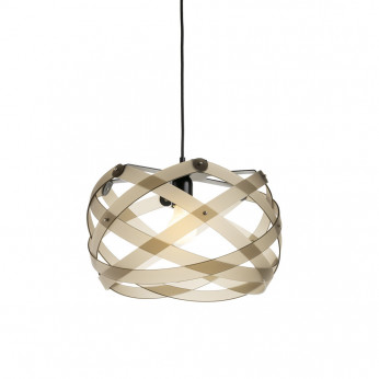 Emporium Lampada a sospensione con diffusore piccolo in plexiglass con 1 lampadina Nuclea