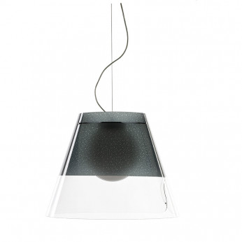 Emporium Lampada a sospensione per esterni con diffusore in plexiglass grande Quattro Stagioni