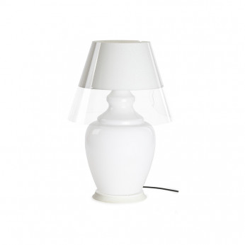 Emporium Lampada da terra moderna con diffusore in plexiglass Angipù