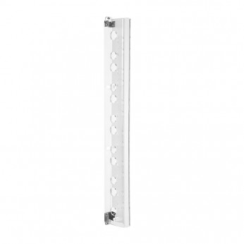 Emporium Portabottiglie da parete in plexiglas dal design moderno Perbacco