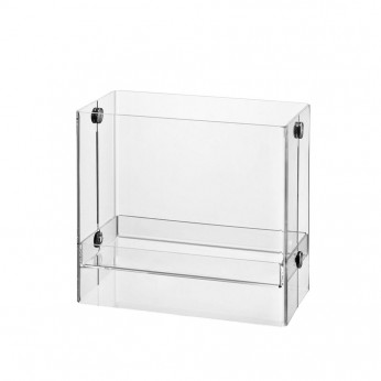 Emporium Portariviste con struttura in plexiglass dal design moderno Bibai