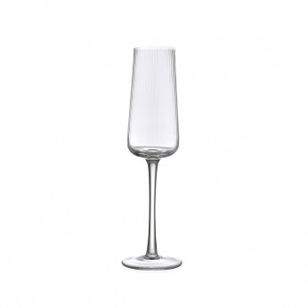 Evviva Set 6 pezzi calici flute in vetro per spumante