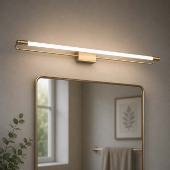 Fabas Luce Applique da parete a LED grande con struttura in metallo design moderno Rapallo