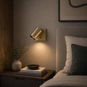 Fabas Luce Applique da parete con portalampada dal design moderno Flores