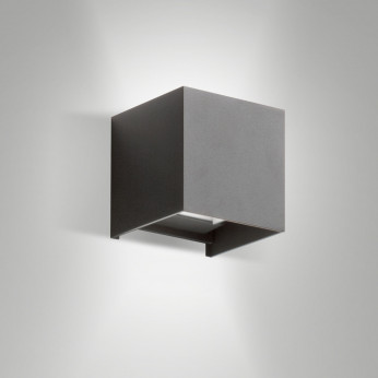 Fabas Luce Applique LED da esterno in alluminio dal design moderno Cuba