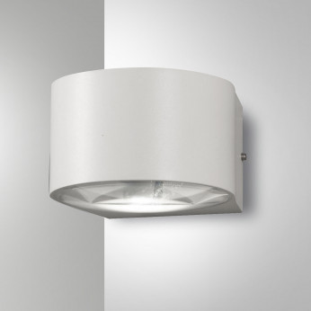 Fabas Luce Applique LED da esterno in alluminio dallo stile moderno Lao