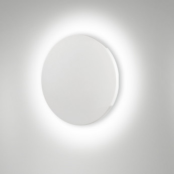 Fabas Luce Applique rotonda a LED da esterno in alluminio dal design moderno Zon