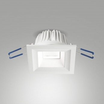 Fabas Luce Faretto a led da incasso con struttura in alluminio quadrata Marea