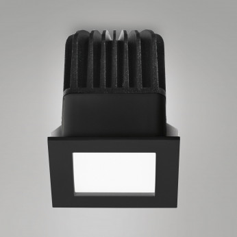 Fabas Luce Faretto a led da incasso quadrato in alluminio dal design moderno Quito