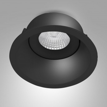 Fabas Luce Faretto da incasso tondo con portalampada in alluminio Toodle
