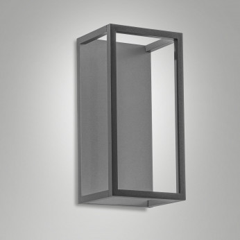 Fabas Luce Lampada a LED da parete per esterno in alluminio dal design moderno Spirit