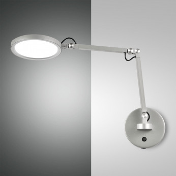 Fabas Luce Lampada da parete orientabile a led dal design moderno ed elegante Regina
