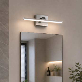 Fabas Luce Lampada da parete piccola a LED con struttura in metallo in stile moderno Nala