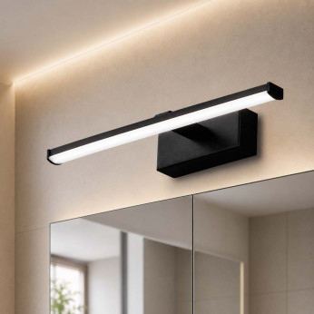 Fabas Luce Lampada da parete piccola a LED con struttura in metallo in stile moderno Nala