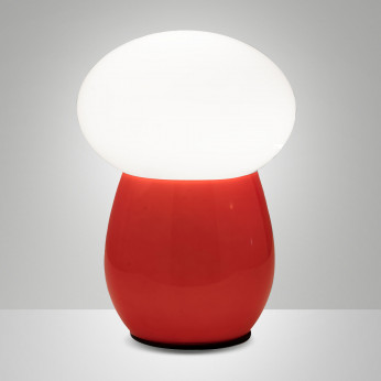 Fabas Luce Lampada da tavolo a LED moderna e diffusore in vetro soffiato Freddy