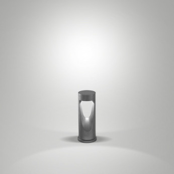 Fabas Luce Lampioncino da giardino a LED da esterno in allumnio dal design moderno Teo