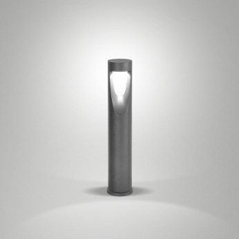 Fabas Luce Paletto luce da giardino medio a LED da esterno in allumnio dal design moderno Teo