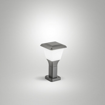 Fabas Luce Paletto da terra basso da giardino dal design moderno in alluminio Lena