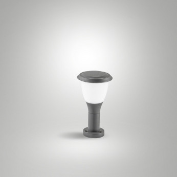 Fabas Luce Paletto da terra basso da giardino in alluminio dal design moderno Thiago