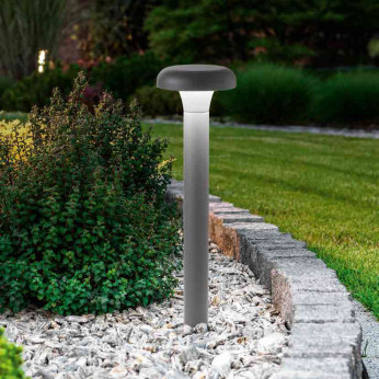 Fabas Luce Paletto luce da giardino LED in alluminio dal design moderno Strike