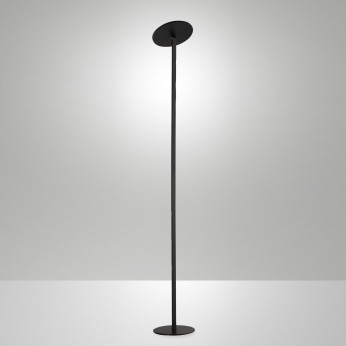 Fabas Luce Piantana a led orientabile in metallo e diffusore in metacrilato Regina