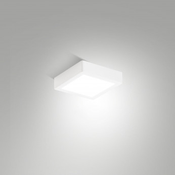 Fabas Luce Plafoniera piccola a LED da soffitto con struttura in alluminio sottile Gian