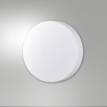 Fabas Luce Plafoniera piccola a LED dimmerabile con diffusore in vetro soffiato Graff