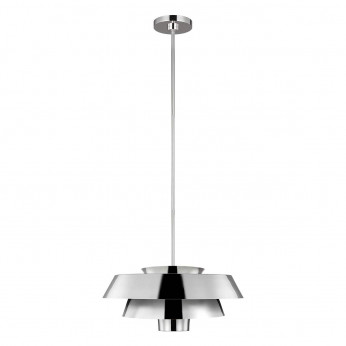 Feiss Lampada a sospensione con struttura in acciaio dal design moderno Brisbin