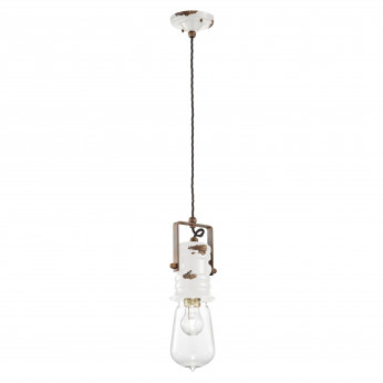 FerroLuce Lampada a sospensione in ceramica dal design industrial Urban