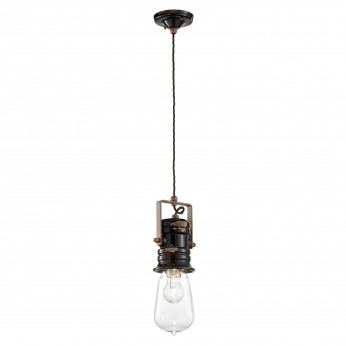 FerroLuce Lampada a sospensione in ceramica dal design industrial Urban