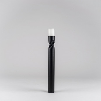 Formae Portacandela grande in stile moderno in acciaio vernicialto "Flip" 