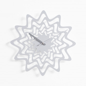 Progetti Orologio da parete modenro in metallo "Flux"