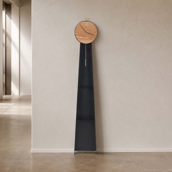 Formae Orologio da parete a pendolo in acciaio verniciato in stile moderno "Otto"