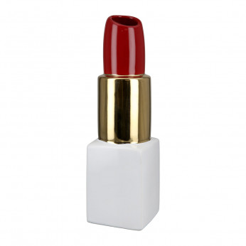 Gilde Vaso in ceramica dal design moderno a forma di rossetto Milano