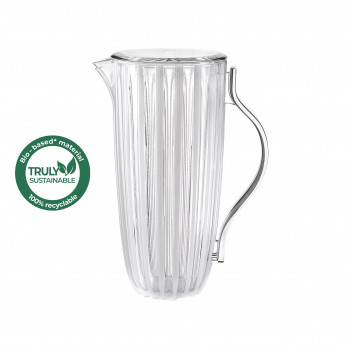 Guzzini Caraffa per acqua in bio-plastica dal design moderno Dolcevita