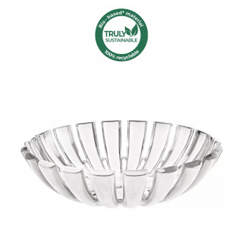 Guzzini Cestino rotondo da tavola in eco-plastica dal design moderno Dolcevita