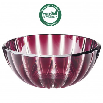 Guzzini Ciotola extra large rotonda in eco-plastica dal design moderno Dolcevita