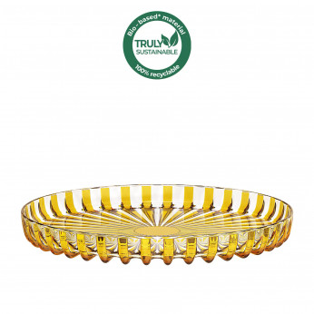 Guzzini Vassoio rotondo in eco-plastica dal design moderno Dolcevita