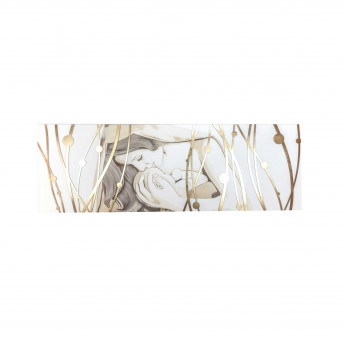 I Dettagli Capezzale da parete in legno con incisioni a laser dal design moderno 150x50 Dea