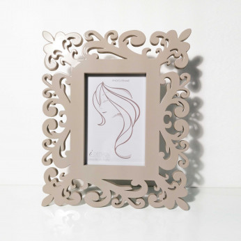 I Dettagli Portafoto da tavolo piccolo in legno dal design moderno ed elegante Lady