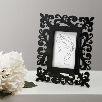 I Dettagli Portafoto da tavolo piccolo in legno dal design moderno ed elegante Lady