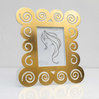 I Dettagli Portafoto grande con cornice in legno dal design moderno ed elegante Circle