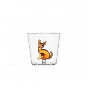 Ichendorf Tumbler in vetro con Chihuahua Dogs