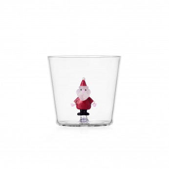 Ichendorf Tumbler in vetro versione natalizia con babbo natale Christmas Tales