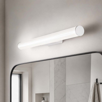 Ideal lux Applique a led corta con struttura in alluminio e diffusore in policarbonato Pretty