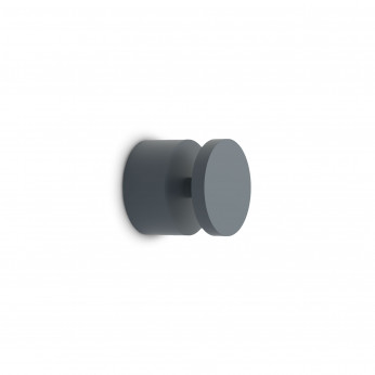 Ideal lux Applique a led da esterno rotonda in alluminio e diffusore in vetro temperato Toffee